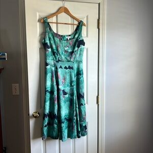 Sofia Vergara NWT blue/green dress size Large.